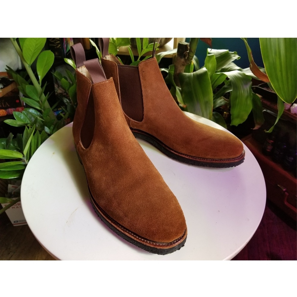Suede Chelsea Boots